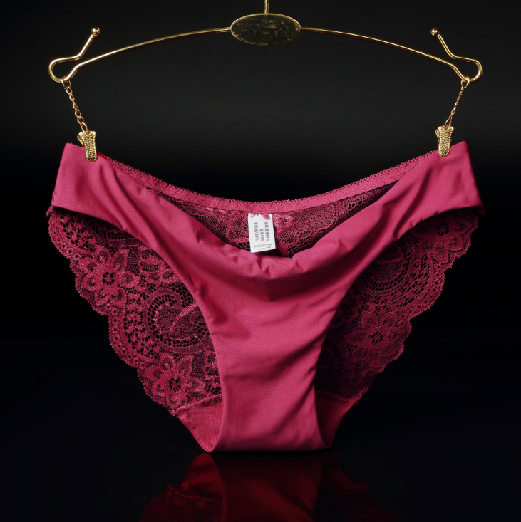 Lace ladies low waist briefs