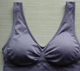 Seamless push up bra