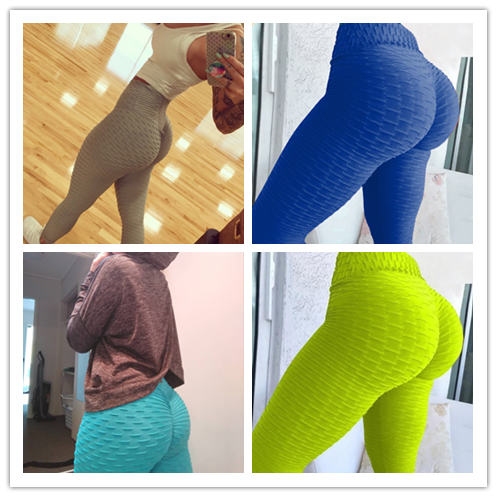 Elastic High-waist Fitness Leggings Breathable Slim Indoor Sports
