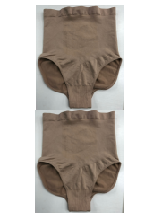 High-Waisted Ladies Triangle Seamless Waist Panty's